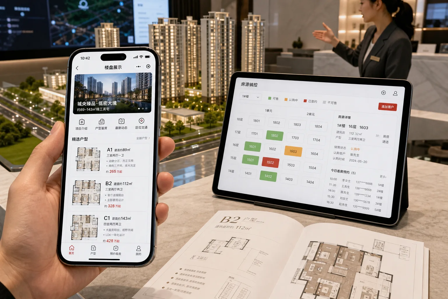 房产物业小程序场景图