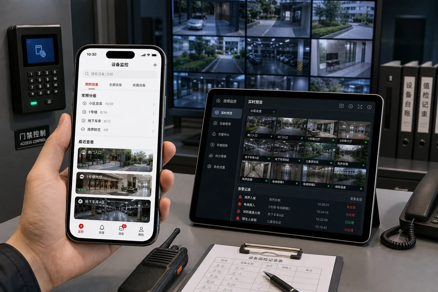 监控APP案例效果图