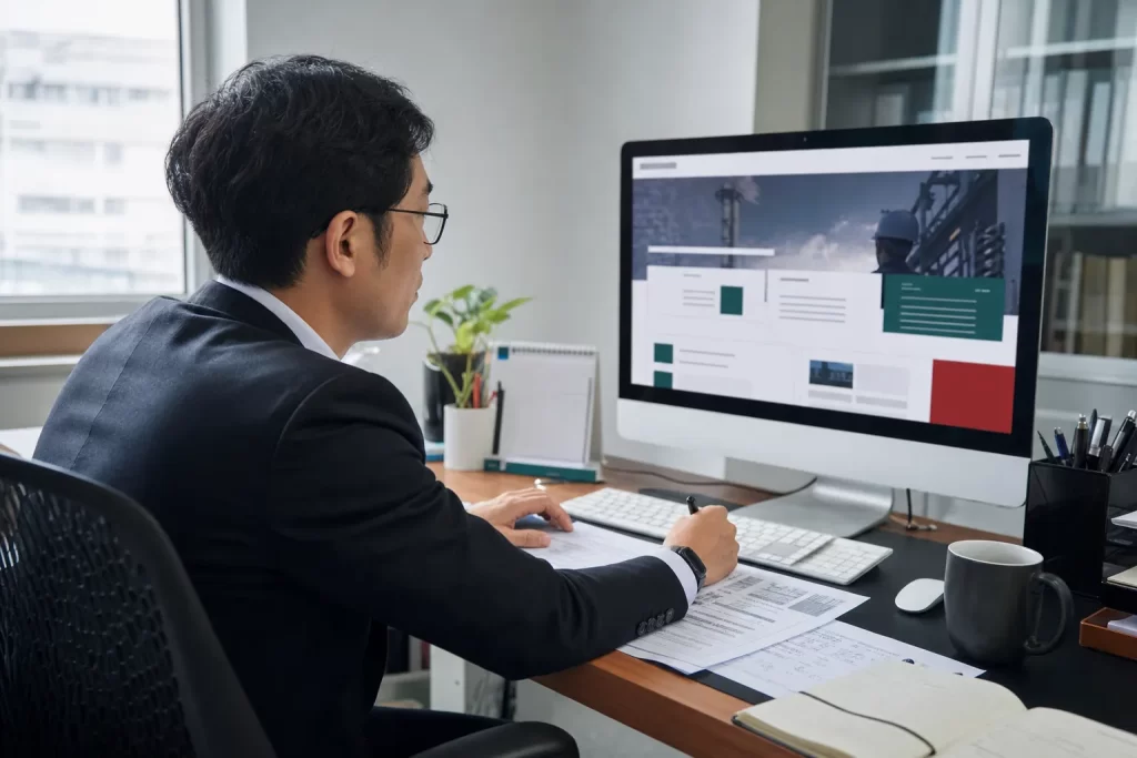 客户审阅B2B服务网站