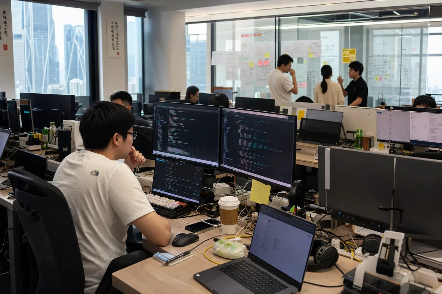 红数科技团队沟通网站项目资料与需求